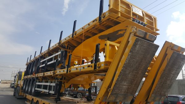 ⁦נתמך ארבעה סרנים להובלת ציוד חריג, משקל גלובלי 70 טון⁩ – תמונה ⁦3⁩