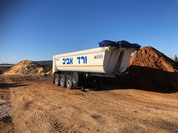 ⁦נתמך שלושה סרנים להובלה בתפזורת, משקל כולל 40 טון⁩ – תמונה ⁦2⁩